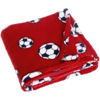 Playshoes Fleece-Deckefußball (301702_8) Rot75x100cm