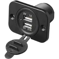 Pro Plus Port USB double encastrable type A 3100mA 12V/24V sous blister