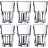 Arcoroc - Arc J2602 - J2603 Gobelet Granity, Verre Trempee, Transparent, 42 Cl