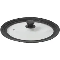 Cosy & Trendy Couvercle en verre ? 28/30/32 cm noir/transparent