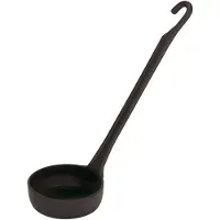 Paderno Cuillère à sauce pour pizza Paderno Série 12900 Pa+plus Black 10 cm