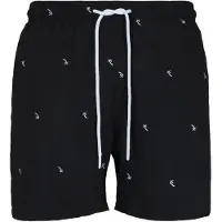 Urban Classics Shorts de bain noir / blanc