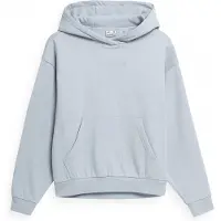 4F Femmes, Pull-over, Sweat-shirt bleu clair pour femme H4L22 BLD031 34S 2XL, Bleu, (XXL)