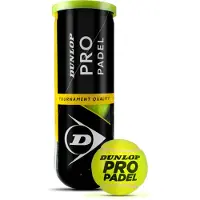 Dunlop Balle de Padel Dunlop Pro (3 Balles)