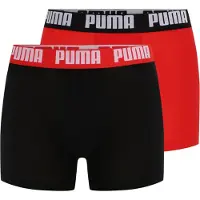 Puma Basic Boxers 2 Units Rouge,Noir 2XL Homme