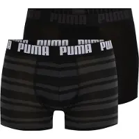 Puma Maillots de corps BASIC BOXER 2P NE/GR/NE homme - Multicolore - EU S