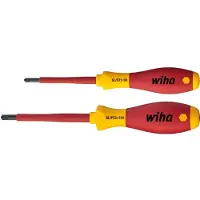 Wiha SB328S2 Jeu De Tournevis 2 Pièces SoftFinish Électrique