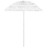 vidaXL Parasol Hawaii blanc 180 cm