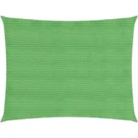 vidaXL Voile d'ombrage 160 g/m² Vert clair 4x5 m PEHD
