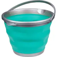 Abbey camp Seau pliable 15 L Vert 21WL-GRG-Uni
