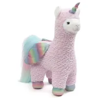 Spin Master 6054459 - Gund - Sparkles Llamacorn, 45cm, lama licorne
