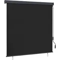 vidaXL Store extérieur 160x250 cm Anthracite