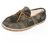 Minnetonka Mocassin 'Taft' marron / vert