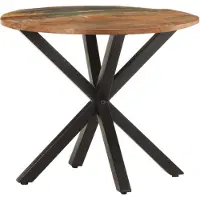 vidaXL Table d'appoint 68x68x56 cm Bois de récupération massif