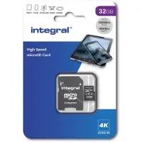 Integral Intégrale SDHC Micro 32GB U3 V30