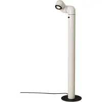 Santa & Cole Lampadaire , dimmable, Blanc, Salon / séjour, Métal