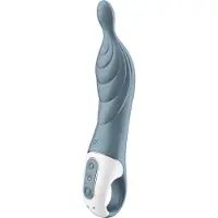 Satisfyer A-Mazing 2 - vibromasseur rechargeable pour point A (gris)
