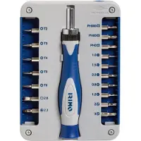 Irimo 471-18-1 Precision Bit Holder Screwdriver Argenté