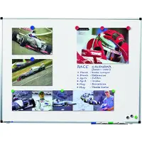 Legamaster Magnethaftendes Whiteboard Premium 60 cm x 90 cm, Weiss (90 x 60 cm)