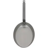 De Buyer Carbone Plus poêle à poisson induction, Poêle + casserole, Noir, Argent
