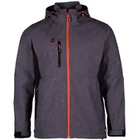 Herock Walder - Veste Réfléchissante Softshell - Anthracite/noir - Taille XXL - Experts