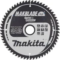 Makita Lames Carbure Ø 216 mm B-08676 Makblade Plus Bois 60 dents pour scies radiales et à onglets