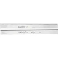 Metabo 2 couteaux à raboter HSS, HSS-18%W, 260x20x3mm / 2 rainures de réglage, HC 260 C/M/K, (0911030721)
