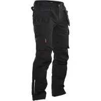 Jobman 2322 Pantalon De Travail À Poches Étanches - Taille 54 - Noir