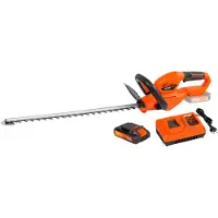 Powerplus Electric Hedge Trimmer 20v Orange One Size / EU Plug 220V