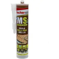 FISCHER BEFESTIGUNGSSYSTEME Mastic d'étanchéité adhésive - marron - 290 ml - 96003