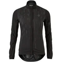 Agu Veste de Cyclisme AGU Women Storm Breaker Essential Hi-Vis Black-XS