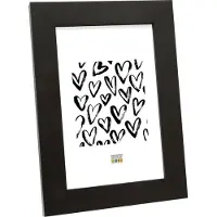 Deknudt Cadre large en noir intemporel 13x18 S43BK2
