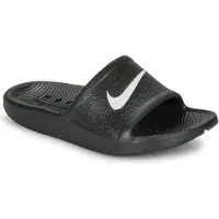 Nike Claquettes / Tongs noir / blanc