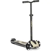 Scoot & Ride Highwaykick 5 LED Trottinette plastique/métal Ash, Dimensions : environ 55cm x 15cm x 24cm, 96440