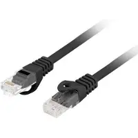 Lanberg PCU6-10CU-1000-BK câble réseau Noir 10 m Cat6 U/UTP (UTP)