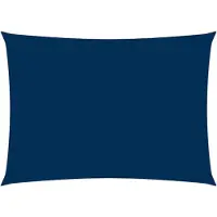 vidaXL Voile de parasol tissu oxford rectangulaire 3,5x5 m bleu