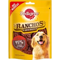 Pedigree 70g Ranchos Jerkies 7 x bœuf - Friandises pour chien