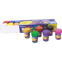 Pelikan Boîte de peinture K12 12 coulers et tube blanc de chine