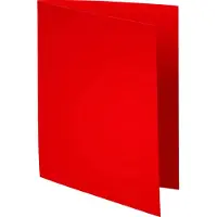 Exacompta Chemise - Paquet de 100 chemises "Jura 160" 24x32cm Rouge