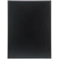 Securit Tableau noir Woody 80 x 60 cm noir