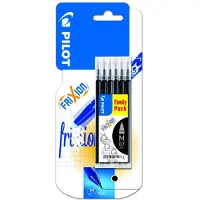 Pilot Recharge Frixion ball noir 6 pièces