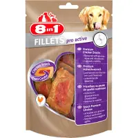 8In1 3x80g Pro Active Fillets taille S - Friandises pour chien