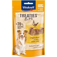Vitakraft 2x120g Treaties Bits poulet, - Friandises pour chien