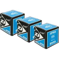 Dunlop Lot de 1 balle de squash DA50032 Intro