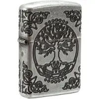 Zippo Armor Tree of Life Antique Silver 29670-000002, briquet