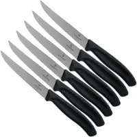Victorinox Swiss Classic Steak and Pizza Knife Set, 6 Pieces