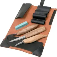 BeaverCraft Tools Extended Spoon Carving Set S13x, set de sculpture sur bois