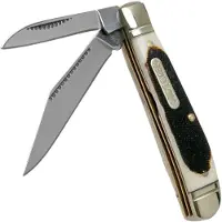 SCHRADE Old Timer Dog Leg Jack 72OTB Saw Cut Bone couteau de poche slipjoint