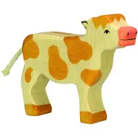 Holztiger Veau en bois Marron