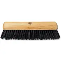 Luva Balai d'intérieur Cheveux synthétiques noirs 29 cm, Ustensiles de nettoyage, Noir
